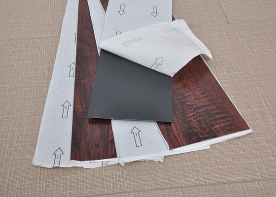 Hospital Luxury Self Adhesive Vinyl Floor Tiles Anti Slip No