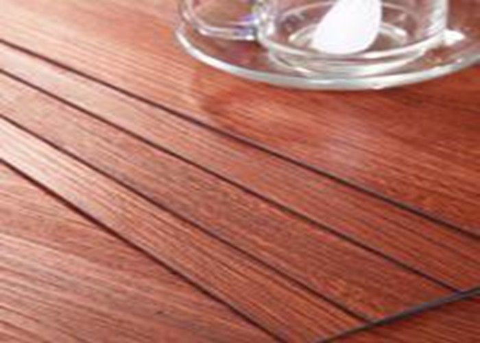Wood Grain Rigid Core Spc Vinyl Flooring 7 36 For Badminton Plastic Sheet