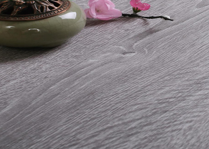 Light Weight Grey Wpc Vinyl Flooring 5 0mm Thickness With Diverse