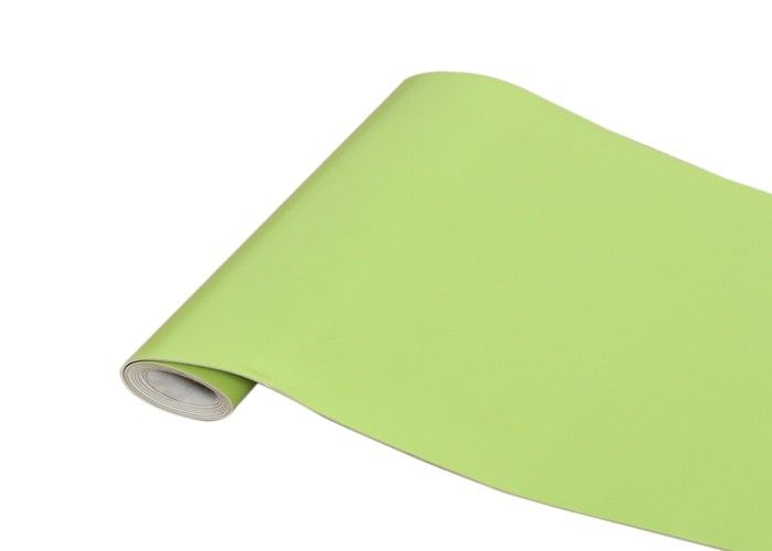 Waterproof 2mm Vinyl Flooring Sheet Roll , Dark Brown Color Bathroom