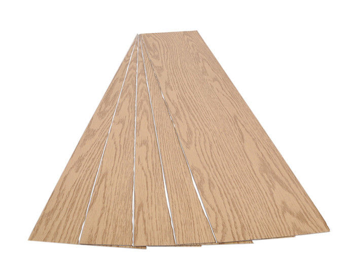 Wood Looking Self Adhesive Vinyl Flooring , UV Coating Self Adhesive