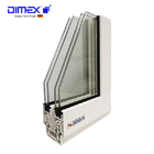Sound Proof Sliding Window Systems UPVC Profiles  2.0 mm DIMEX E55