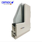 Casement Window Door Systems UPVC Profiles High UV Resistance DIMEX L72