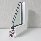 GKBM 60 UPVC Casement Window Profiles With Drainage Grooves Design