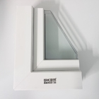 GKBM 65 White UPVC Casement Window Profiles For Interior And External
