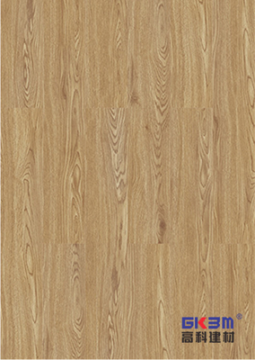 Eco Friendly SPC Flooring 4mm Waterproof Fireproof Oak Stone Composite Click GKBM SY-W3003