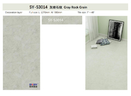183x1220mm Gray Granite Vinyl Flooring Fireproof Waterproof Greenpy SY-S3014