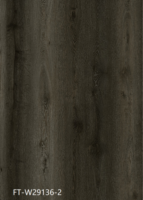 GKBM FT-W29136-2 Anti-slip Wear Resistance Black Gray Jump Color Oak Splicing Wood Grain Stone Click SPC Flooring