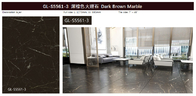 5.5mm Dark Brown Marble Vinyl Flooring Recyclable Corrosion Resistant GKBM Greenpy GL-S5561-3