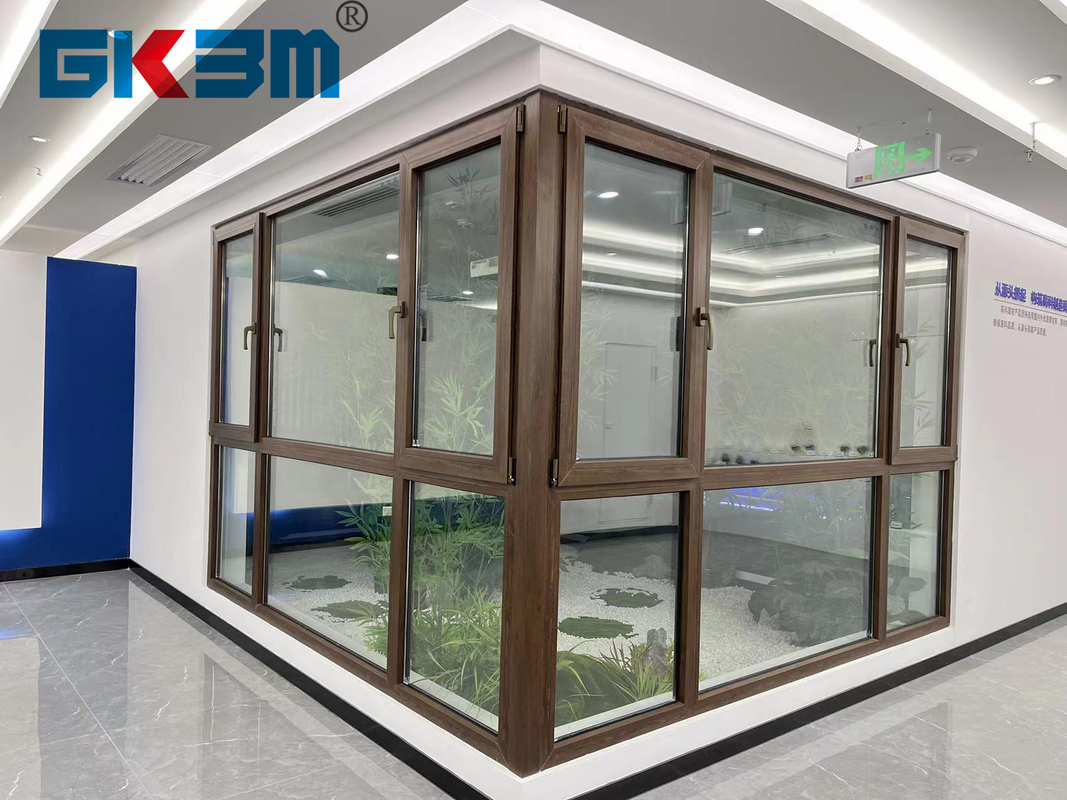 60 Sliding UPVC Plastic Door And Window Profiles Sash Frame  Mullion