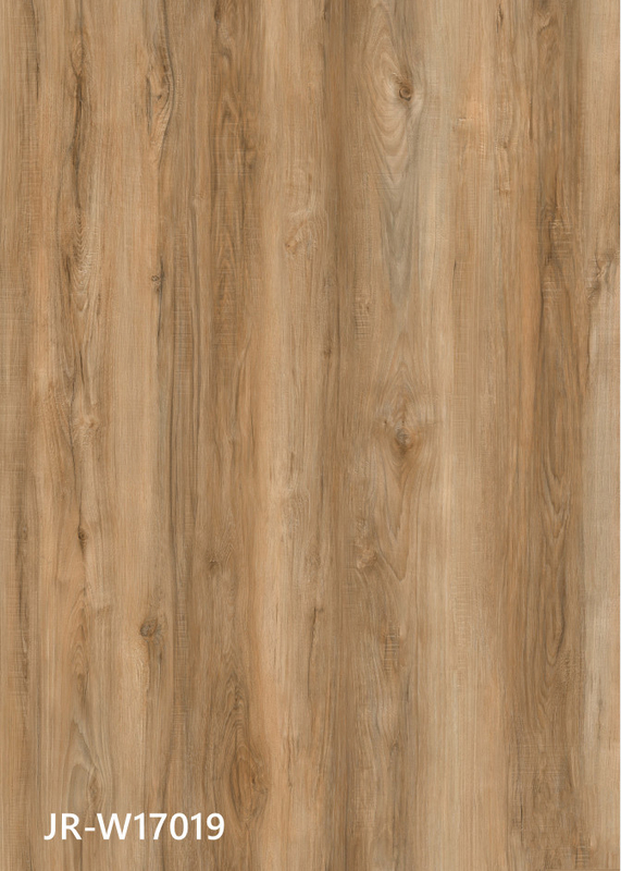 Stain Resistant 5.5mm SPC Click Flooring Recyclable Anti Impact American Hickory GKBM JR-W17019