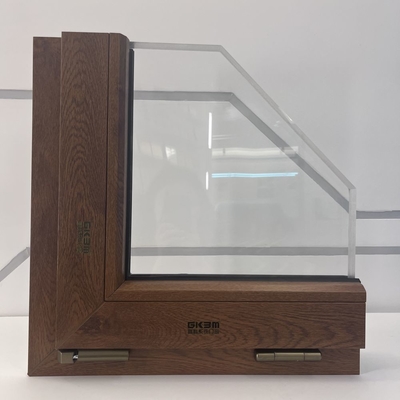 GKBM 90 UPVC Passive Window Profiles 3.0mm Thickness UV Resistant